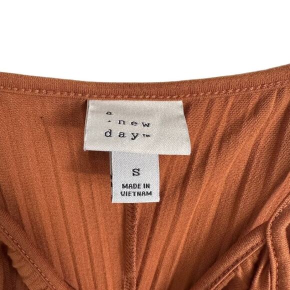 A New Day Midi Slip Dress Camel Small - Picture 6 of 9